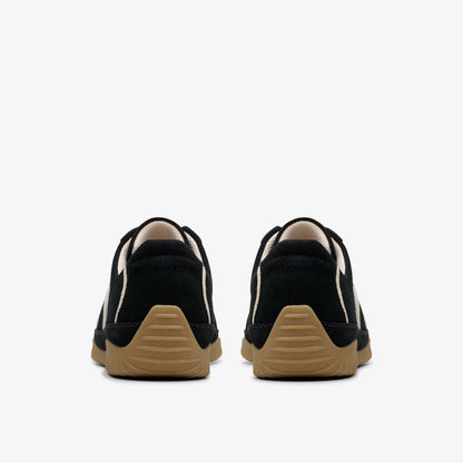 Meridor Lo Black Combination Suede - Clarks Women