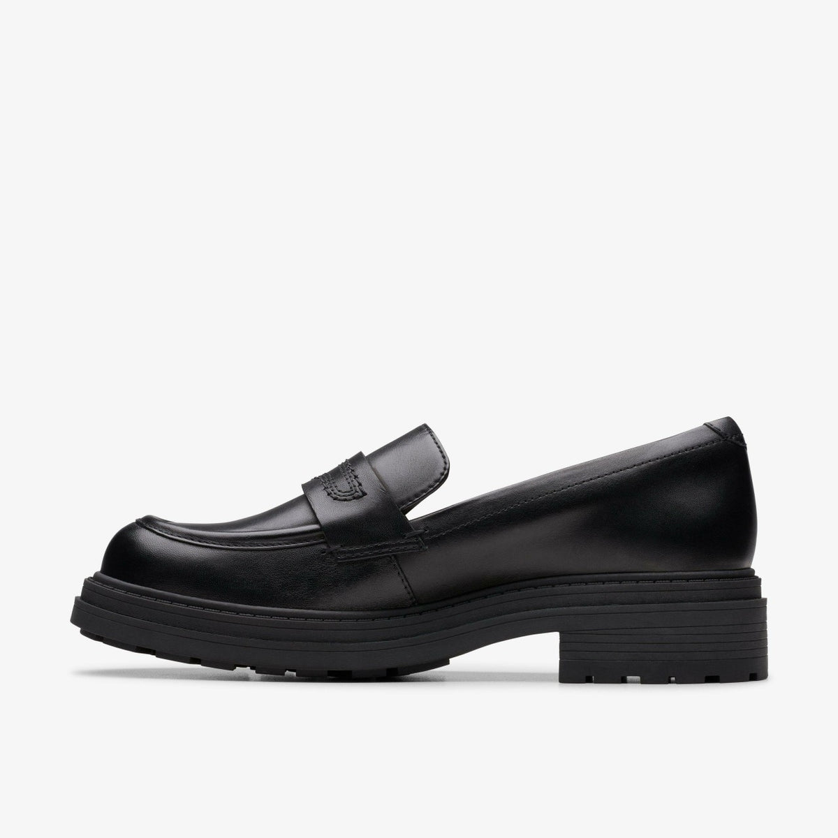 Orinoco3 Edge Black Leather - Clarks Women