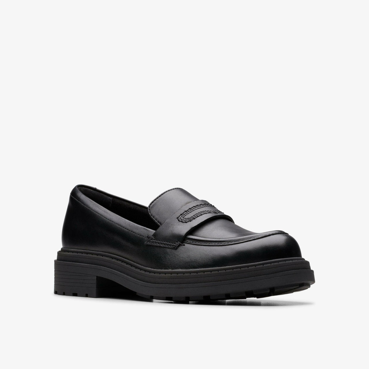 Orinoco3 Edge Black Leather - Clarks Women