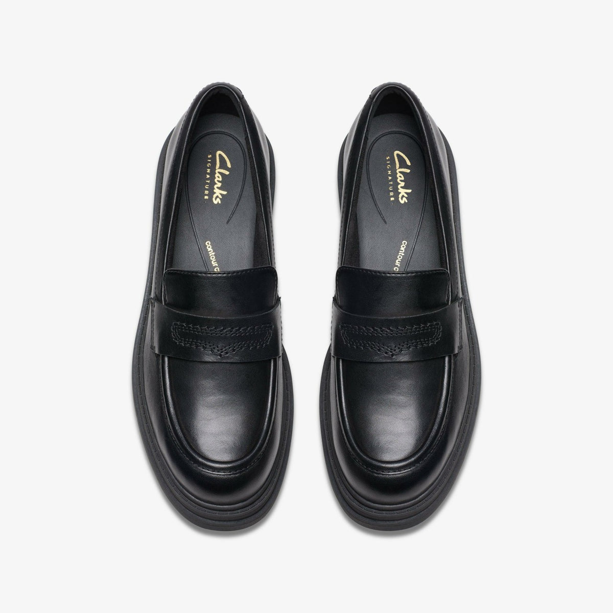 Orinoco3 Edge Black Leather - Clarks Women