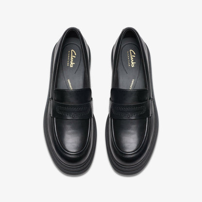 Orinoco3 Edge Black Leather - Clarks Women