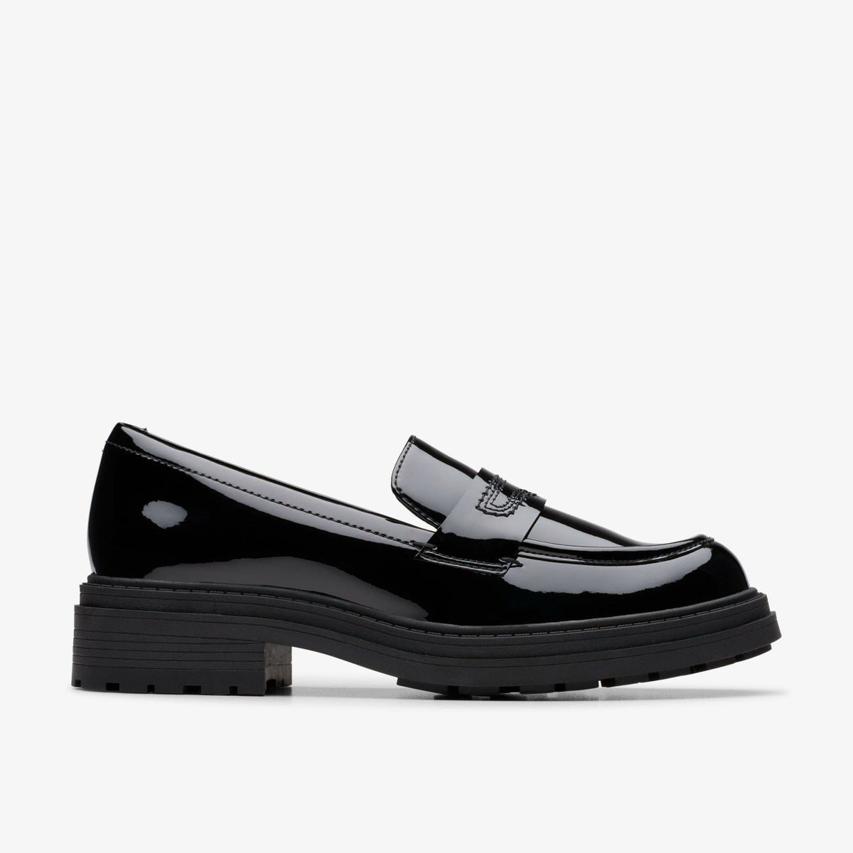 Orinoco3 Edge Black Patent - Clarks Women