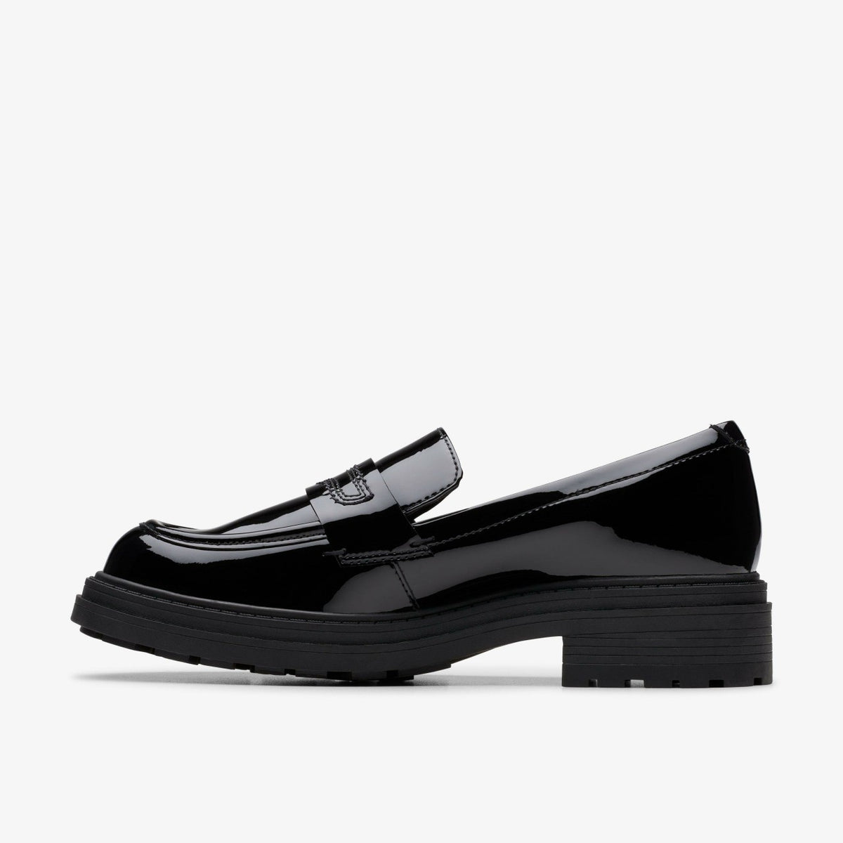 Orinoco3 Edge Black Patent - Clarks Women