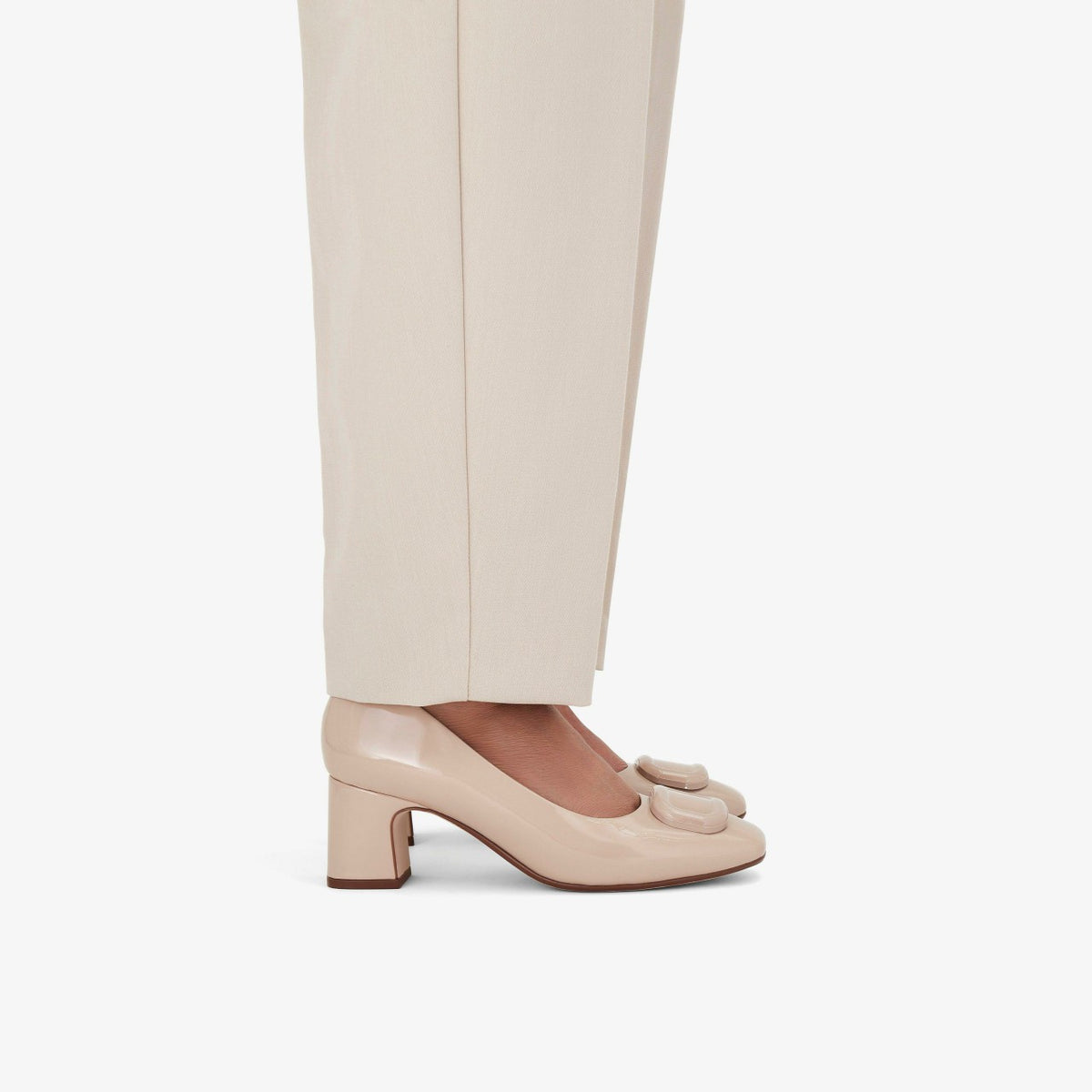 Fernie Trim Sand Patent - Clarks Women