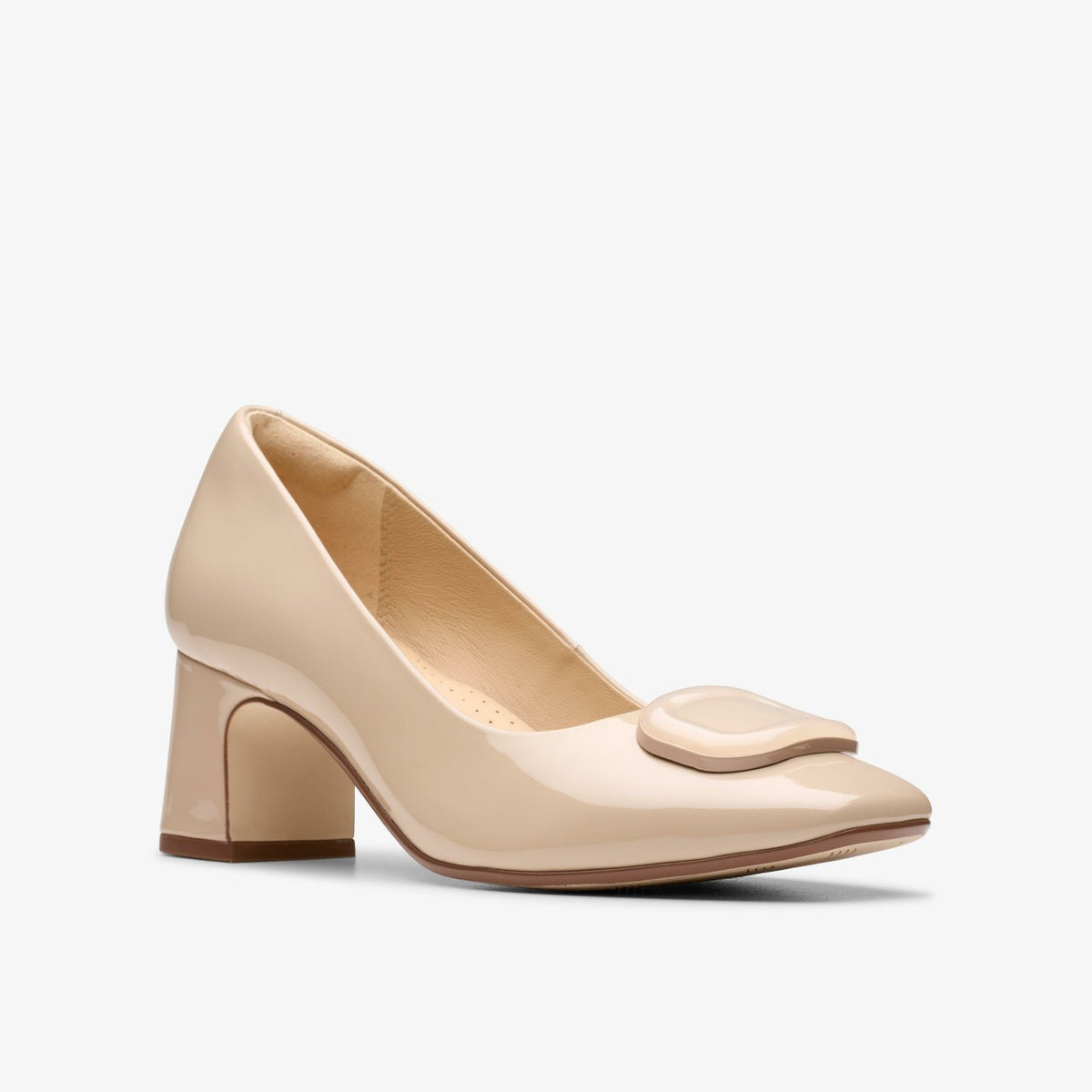 Fernie Trim Sand Patent - Clarks Women
