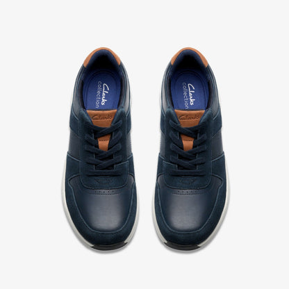 Motion Trek Go Navy Combination - Clarks Men