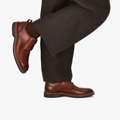 Aldwin Lace Tan Leather - Clarks Men