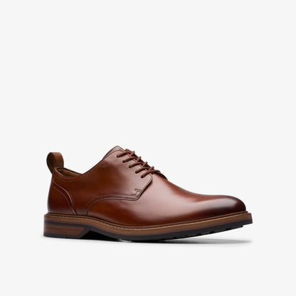 Aldwin Lace Tan Leather - Clarks Men
