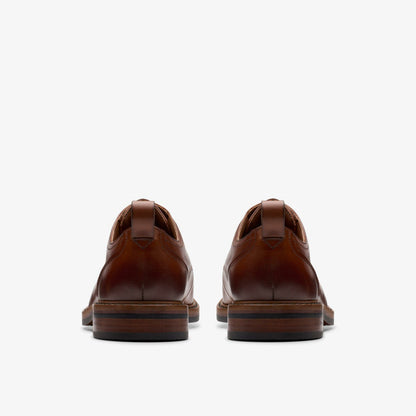 Aldwin Lace Tan Leather - Clarks Men