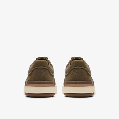 Courtlite2 Lo Khaki Suede - Clarks Men