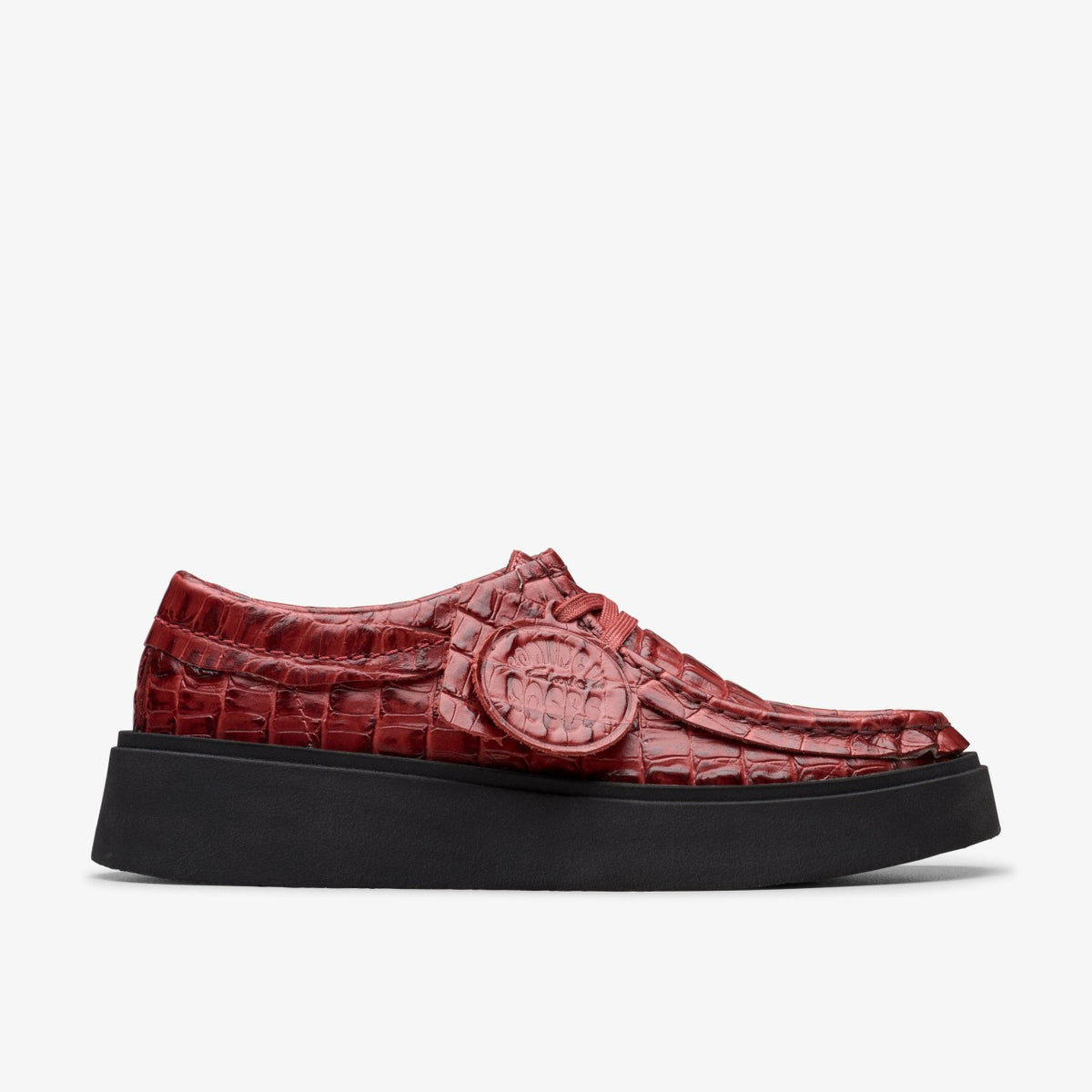 Martine Rose Torview Womens Burgundy Leather - Clarks Women