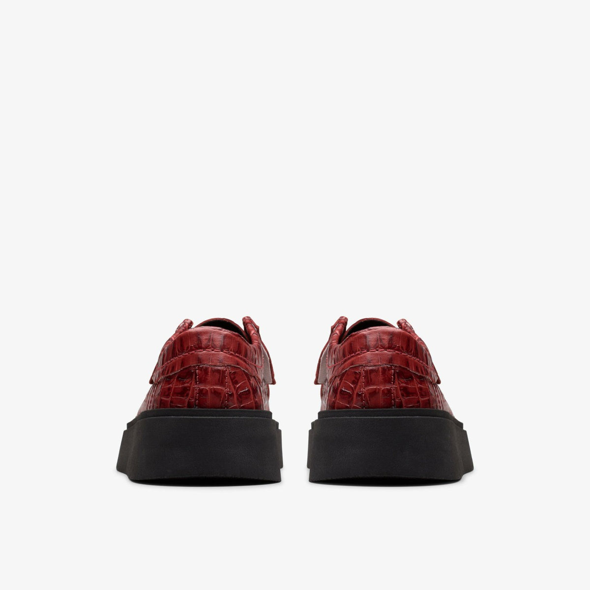 Martine Rose Torview Womens Burgundy Leather - Clarks Women