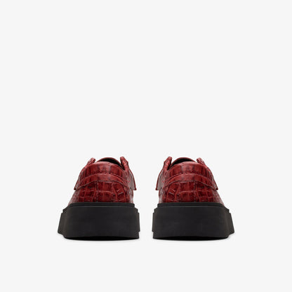 Martine Rose Torview Womens Burgundy Leather - Clarks Women