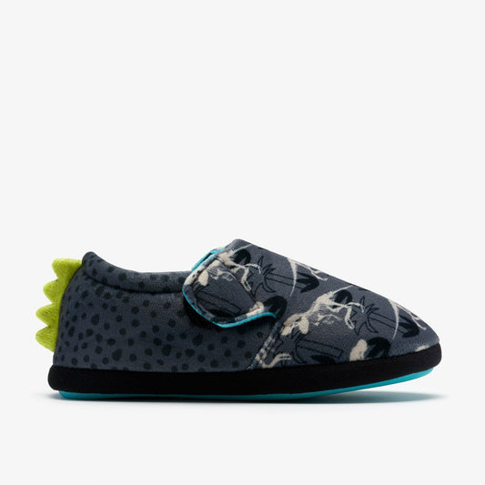 Fluffy Snug Kid Dark Grey Interest - Clarks Kids
