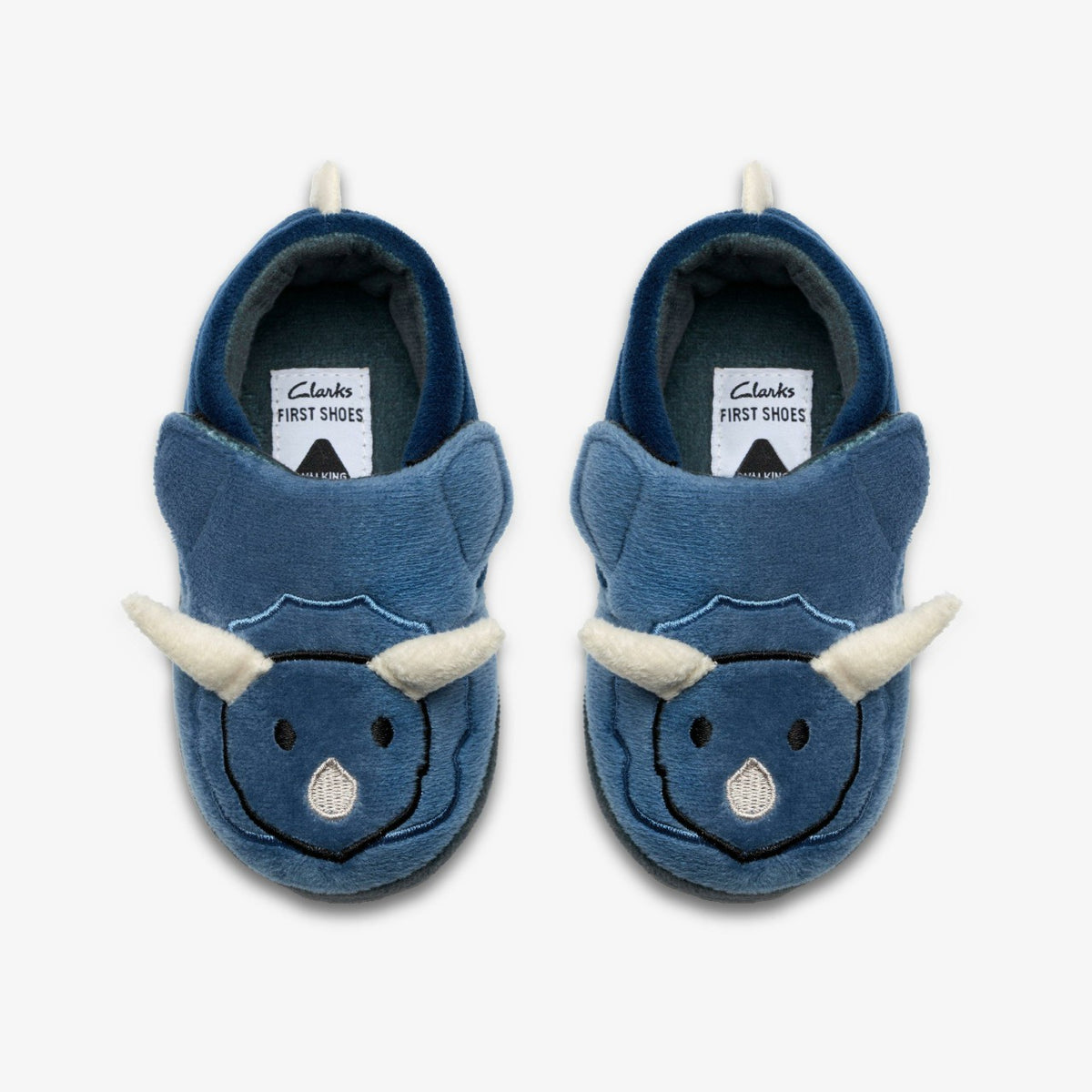 Fluffy Snug Toddler Navy - Clarks Babies|Kids