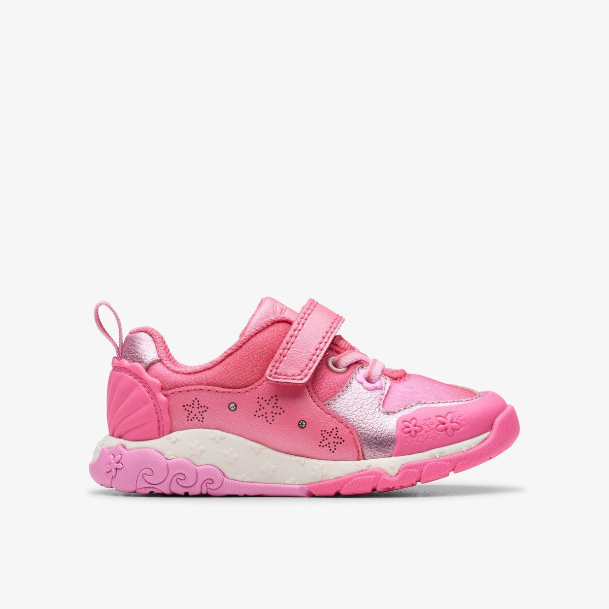 Tidal Shell Toddler Pink - Clarks Kids