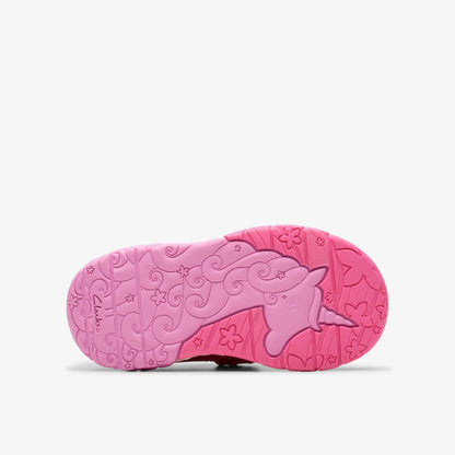 Tidal Shell Toddler Pink - Clarks Kids