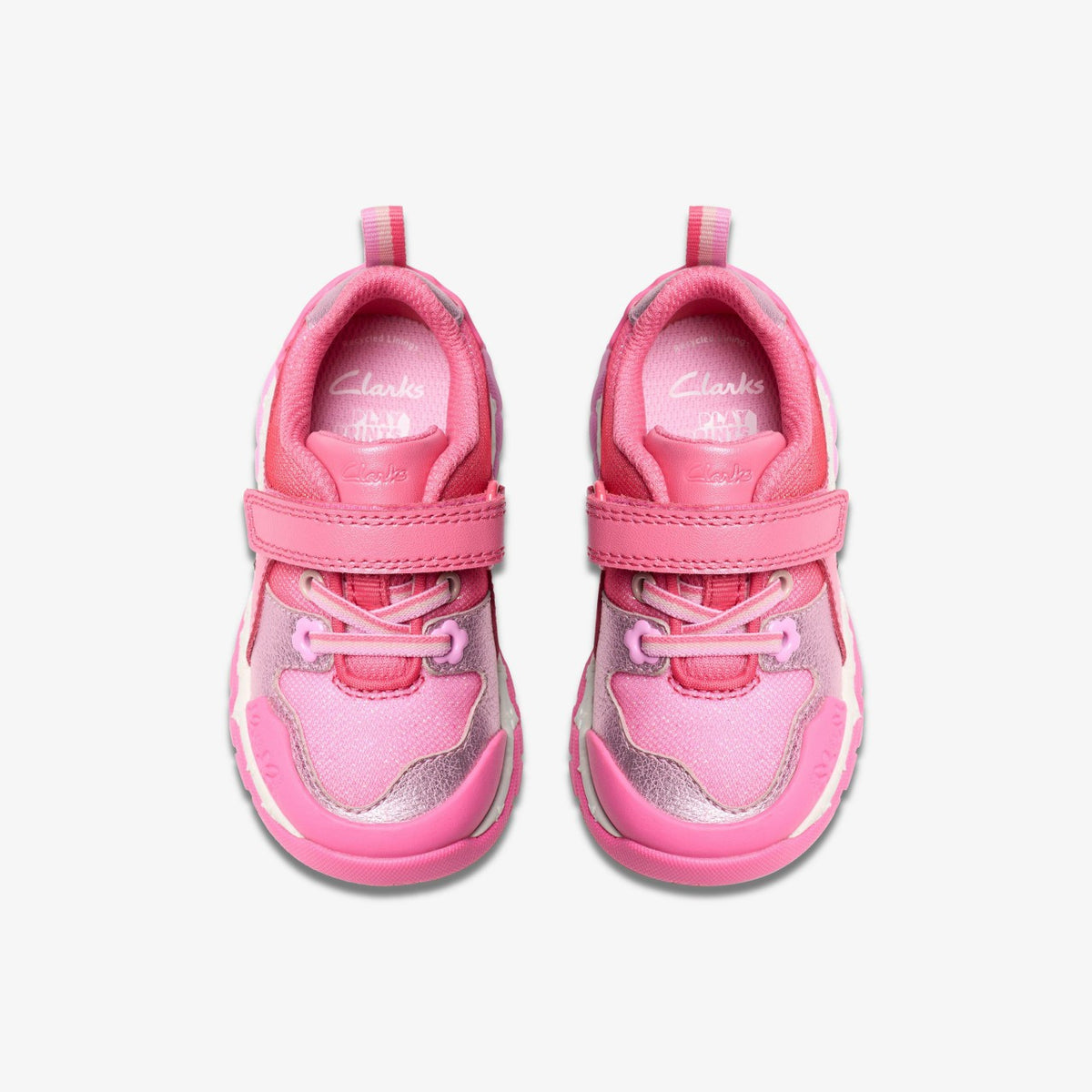 Tidal Shell Toddler Pink - Clarks Kids