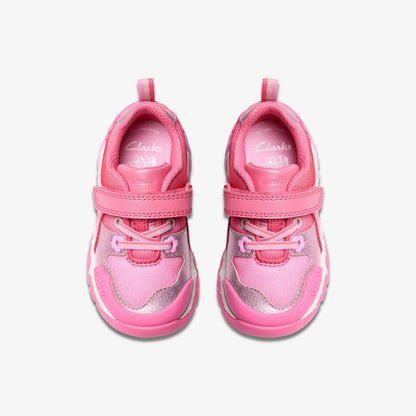 Tidal Shell Toddler Pink - Clarks Kids