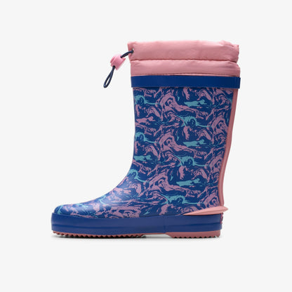Tarri Race Kid Blue Combination - Clarks Kids