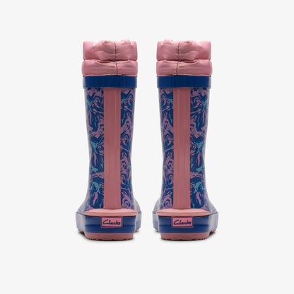 Tarri Race Kid Blue Combination - Clarks Kids