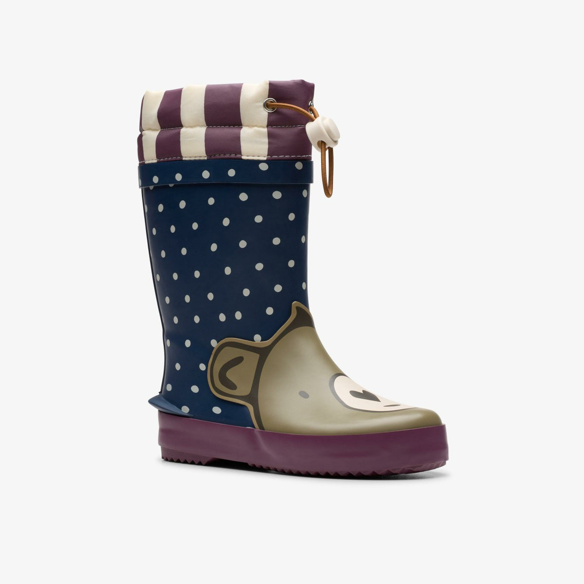 Tarri Race Toddler Navy Combination - Clarks Kids