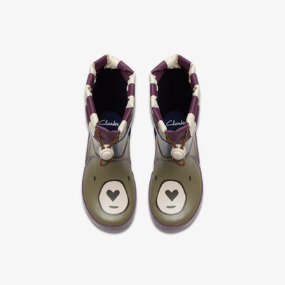 Tarri Race Toddler Navy Combination - Clarks Kids