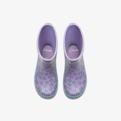 Tarri Run Toddler Lilac Combination - Clarks Kids