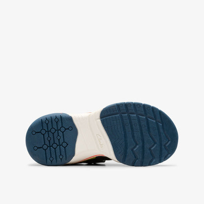 Feather Track Kid Navy Combination - Clarks Kids