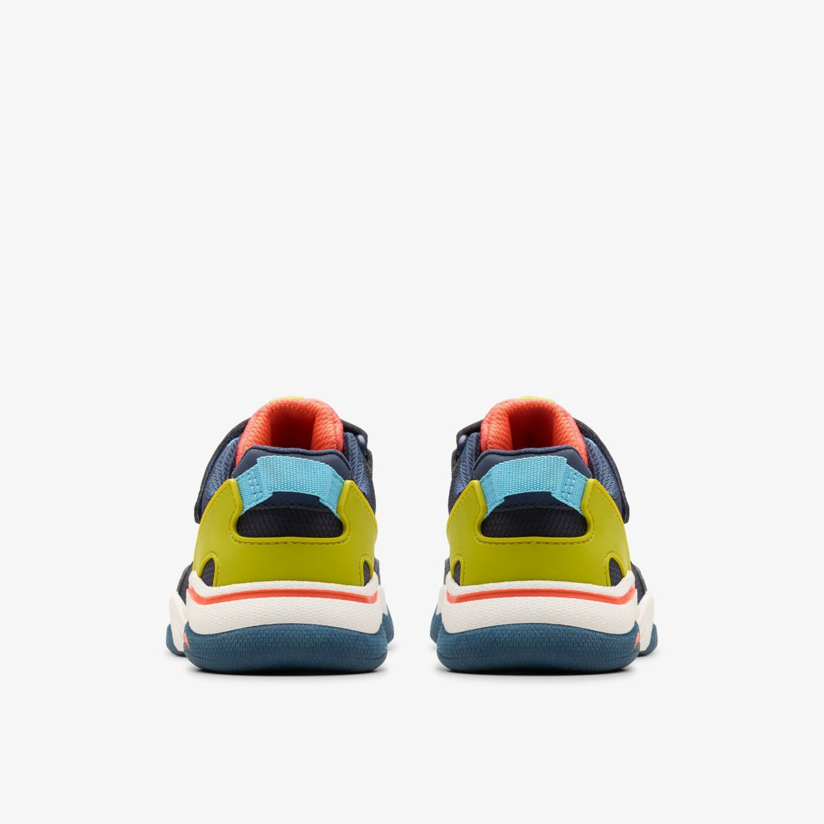 Feather Track Kid Navy Combination - Clarks Kids