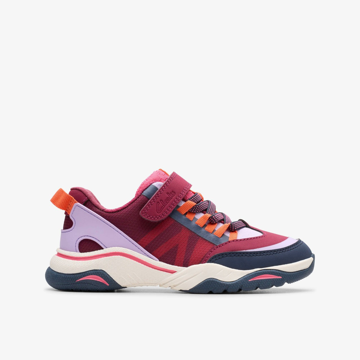 Feather Track Kid Berry Combination - Clarks Kids