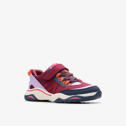Feather Track Kid Berry Combination - Clarks Kids