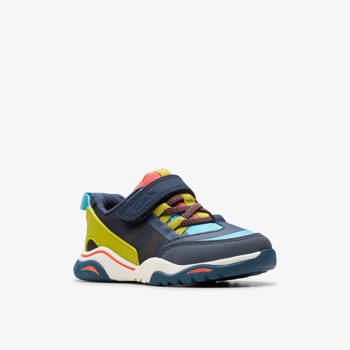 Feather Track Toddler Navy Combination - Clarks Kids