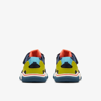 Feather Track Toddler Navy Combination - Clarks Kids