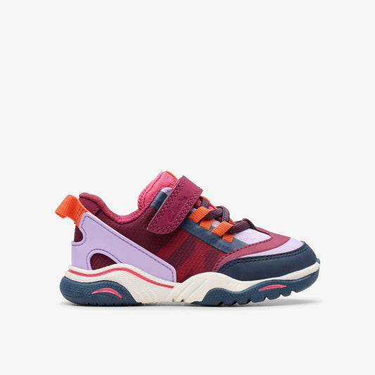 Feather Track Toddler Berry Combination - Clarks Kids