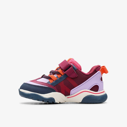 Feather Track Toddler Berry Combination - Clarks Kids