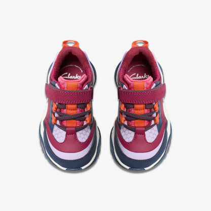 Feather Track Toddler Berry Combination - Clarks Kids