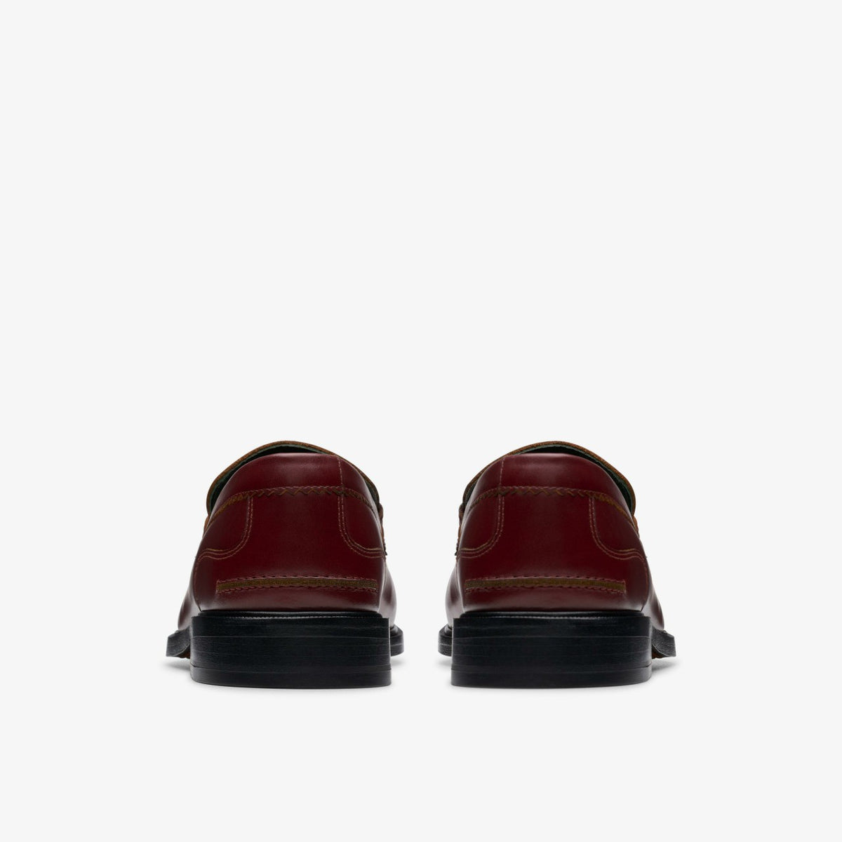 Craft James Lo Loafer Wine Leather - Clarks Men