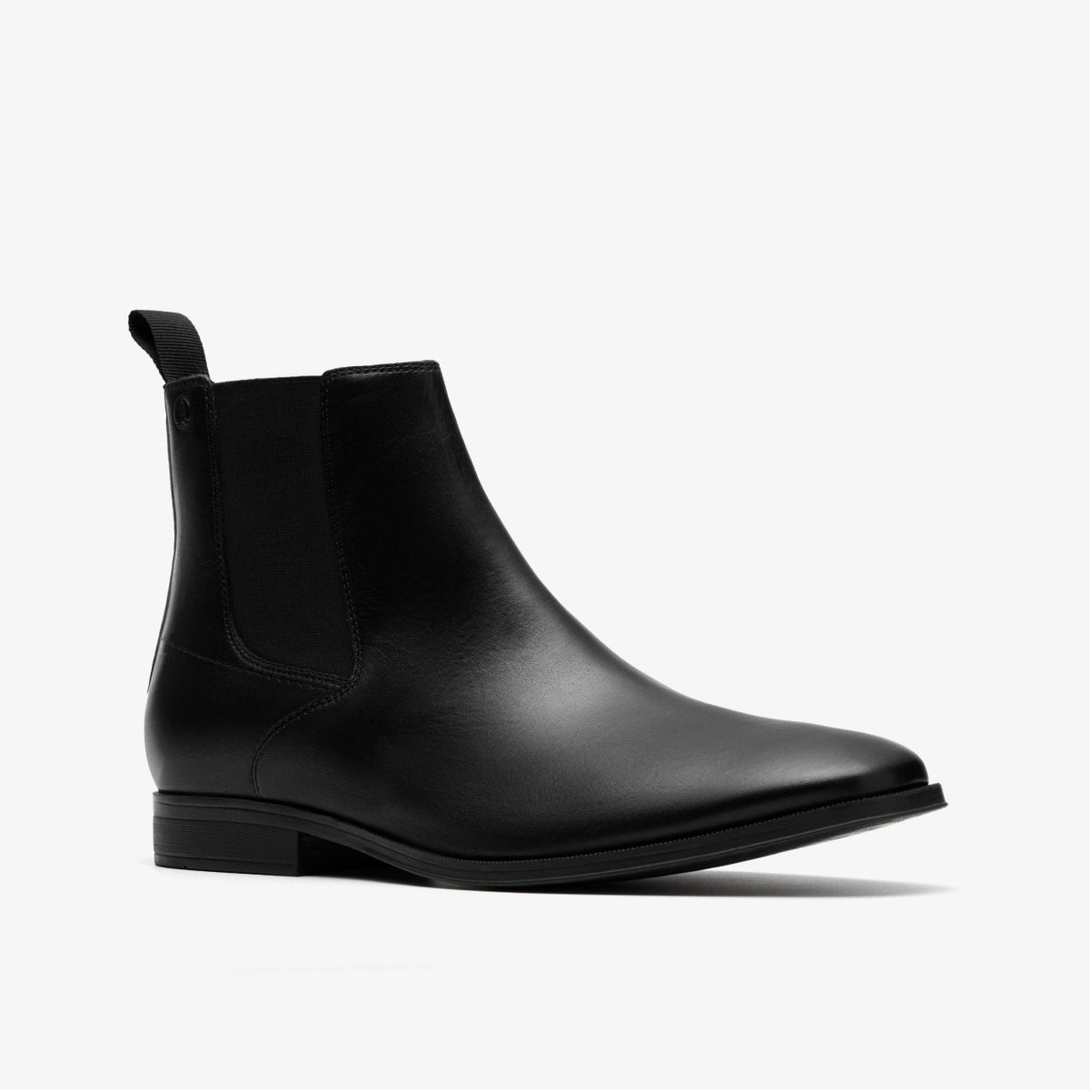 Paulton Easy Black Leather - Clarks Men