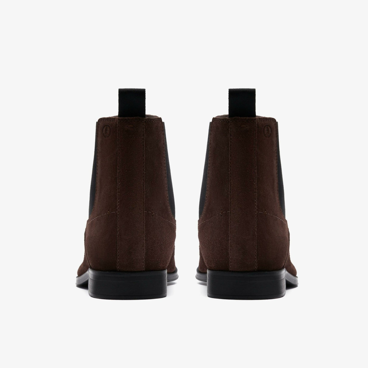 Paulton Easy Dark Brown Suede - Clarks Men