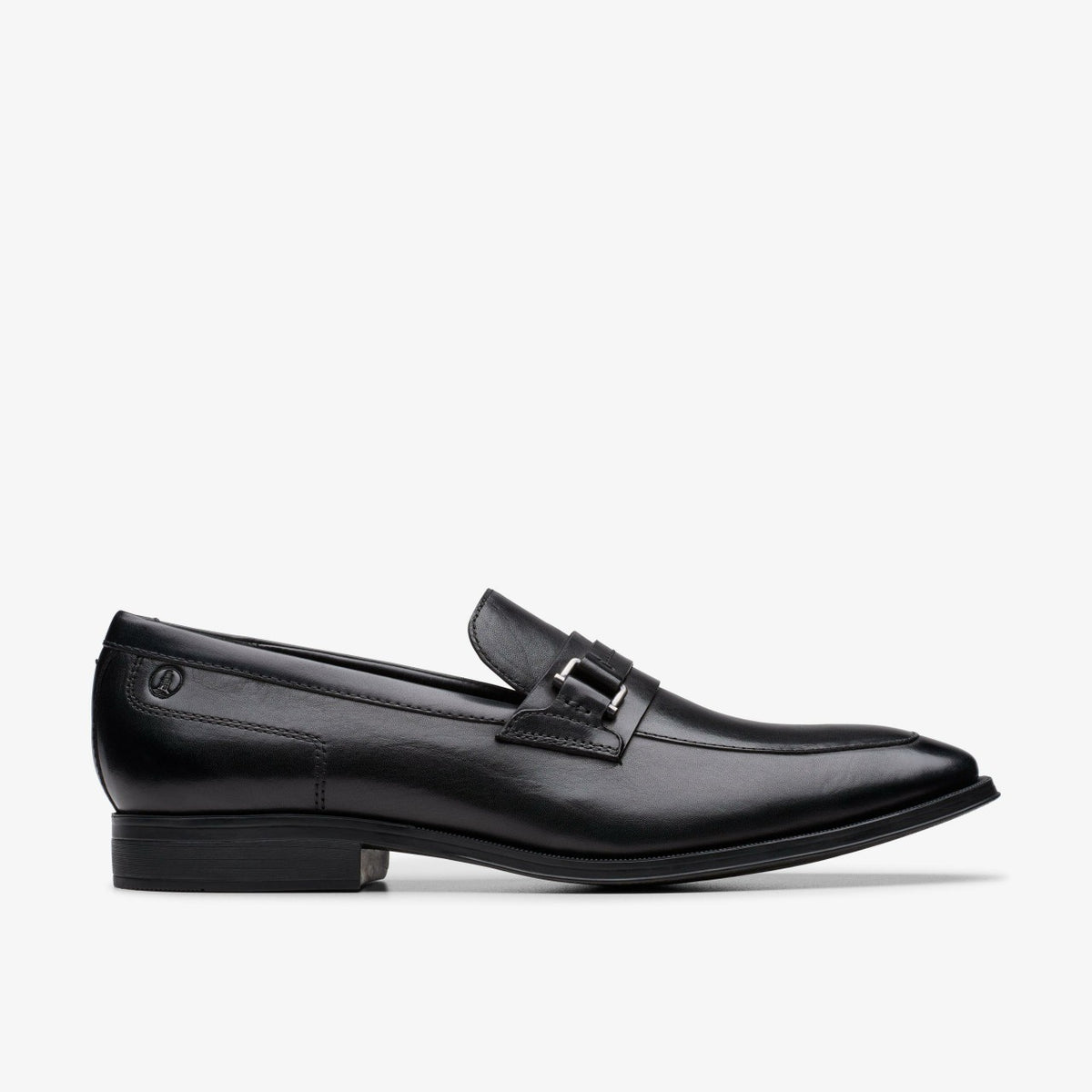 Paulton Lo Black Leather - Clarks Men
