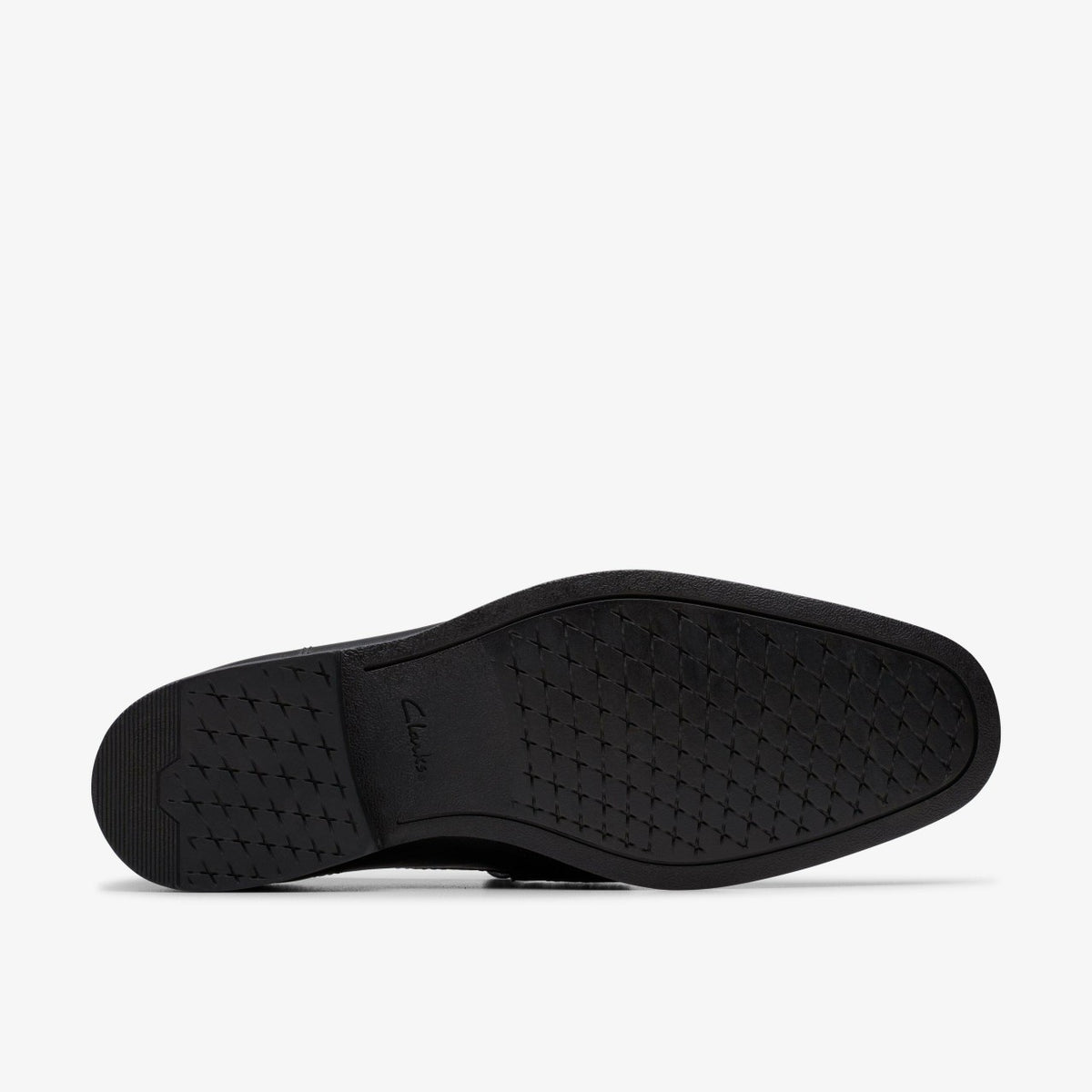 Paulton Lo Black Leather - Clarks Men