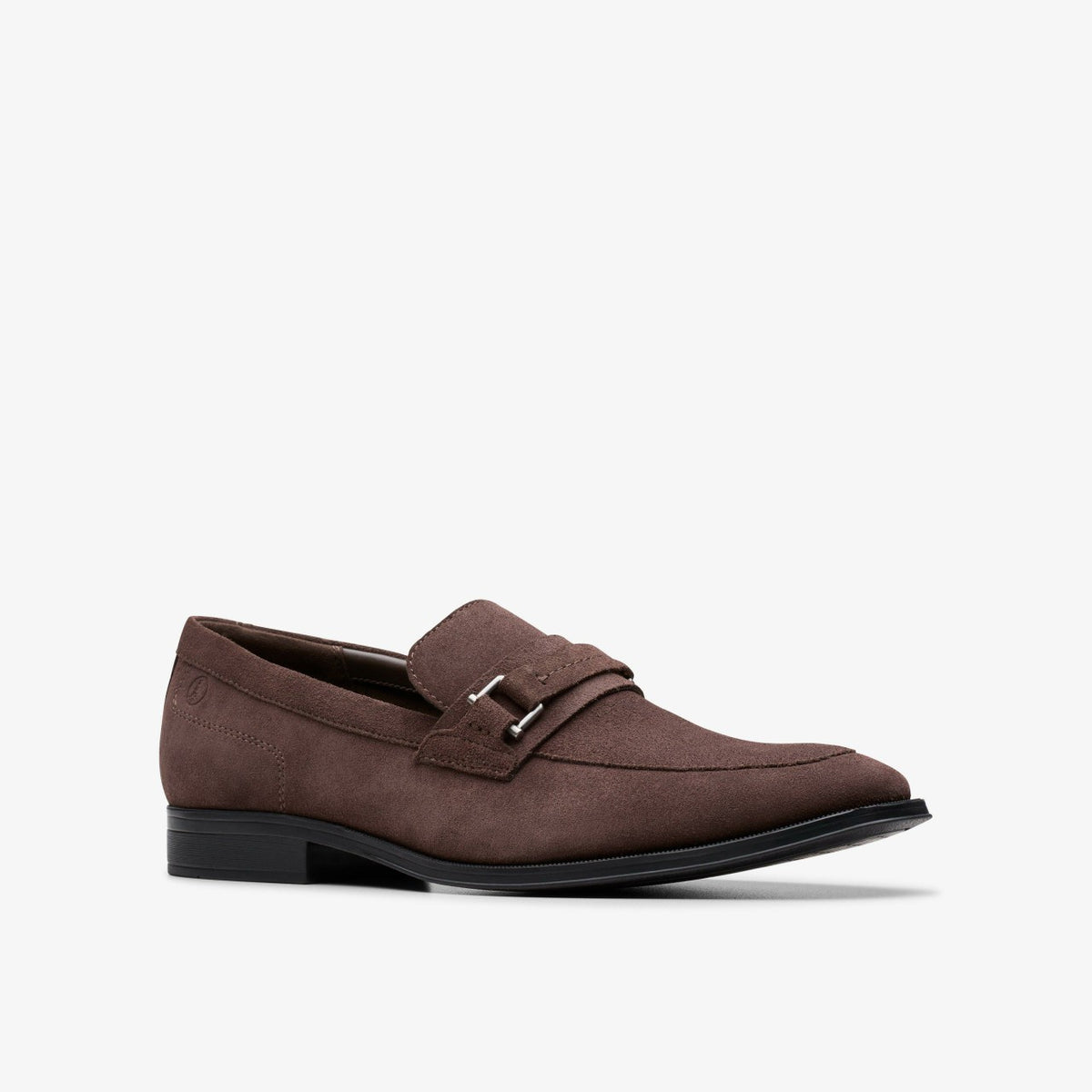 Paulton Lo Dark Brown Suede - Clarks Men