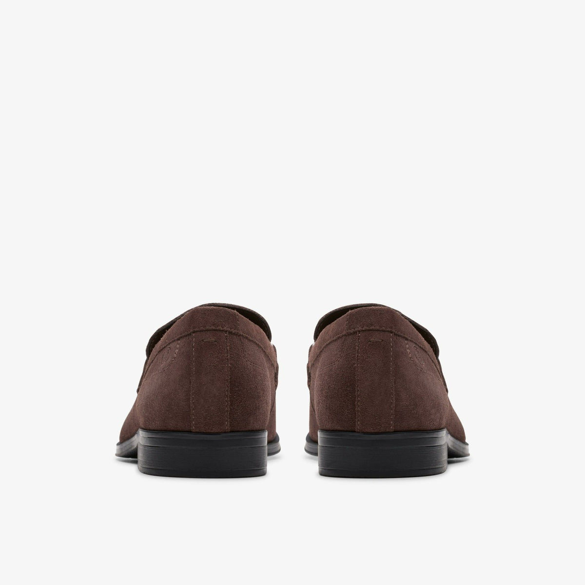 Paulton Lo Dark Brown Suede - Clarks Men