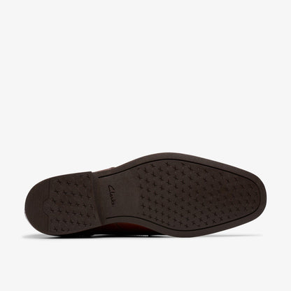 Paulton Monk Tan Leather - Clarks Men