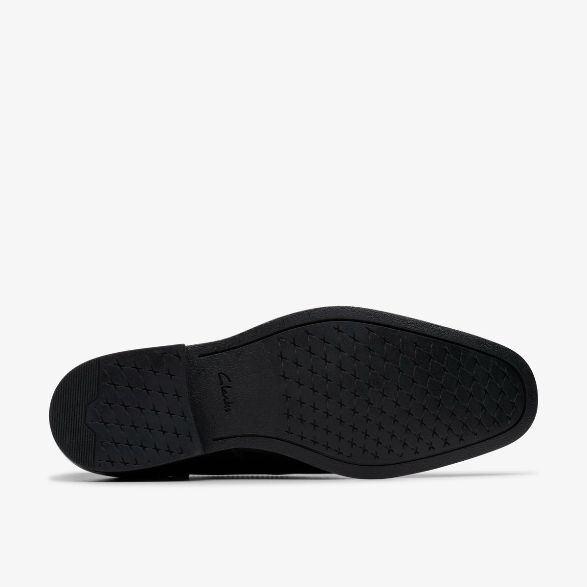 Paulton Lace Black Hi Shine Leather - Clarks Men