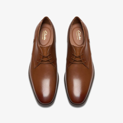 Paulton Lace Tan - Clarks Men