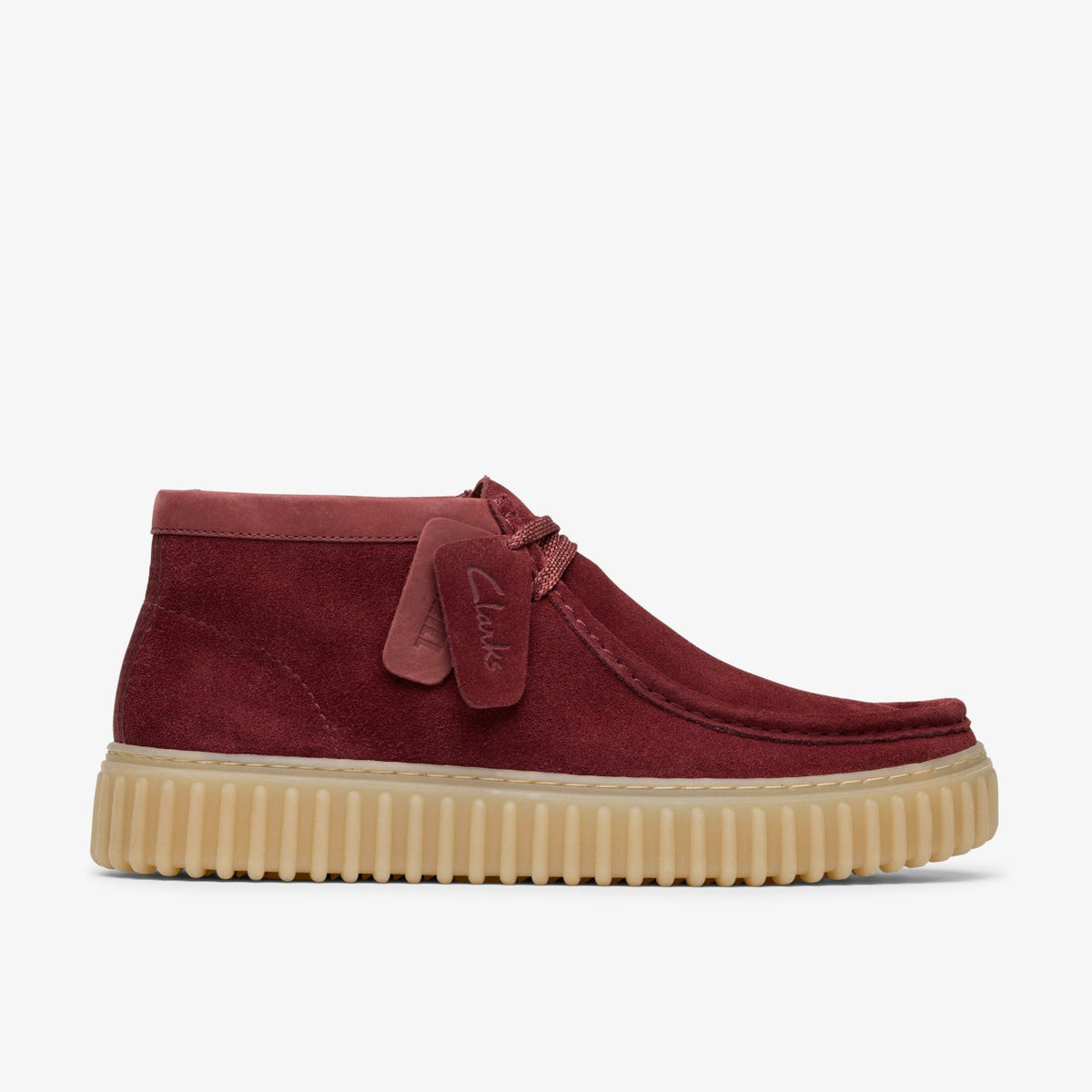 Torhill Hi Wine Suede - Clarks Women|Men