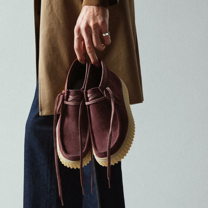 Torhill Hi Wine Suede - Clarks Women|Men