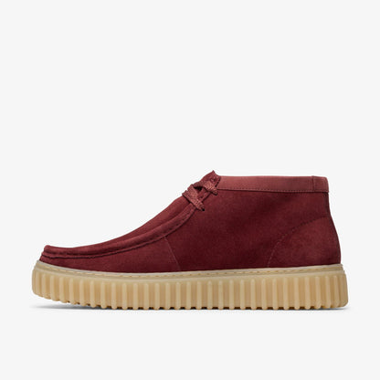 Torhill Hi Wine Suede - Clarks Women|Men
